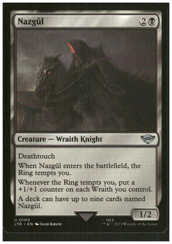 Nazgul 100 universes - 100,